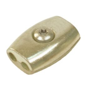 Saválló kötélszorító bilincs tojás alakú 2mm