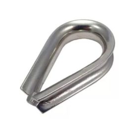 Saválló kötélszív 8mm 