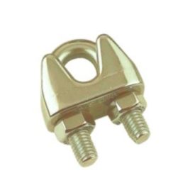Saválló kötélszorító bilincs U alakú 2mm