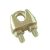 Saválló kötélszorító bilincs U alakú 2mm
